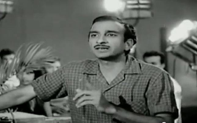 Raj Khosla in a cameo as a film director in Solva Saal, directed by him.