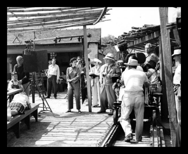French director Jean Renoir shooting River in Calcutta (Pic Courtesy: Internet)