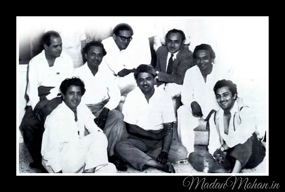 Roshan, Anil Biswas, Hemant Humar, Mohd. Shafi, Naushad, Jaikishan, C. Ramchandra, Madan Mohan