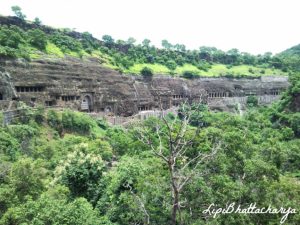 Ajanta Caves in Aurangabad district of Maharashtra
