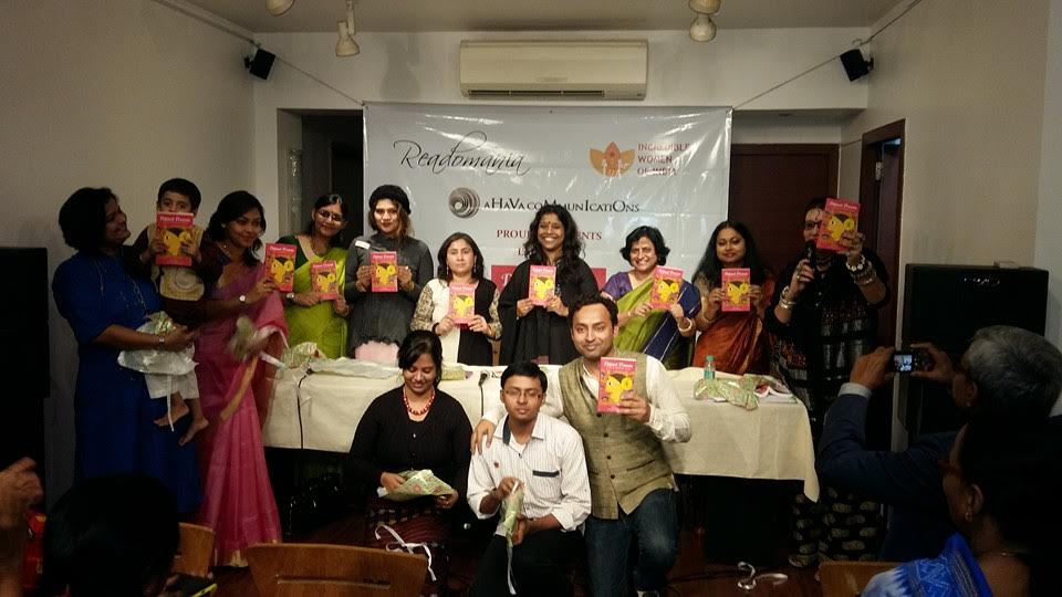 The book launch of Defiant Dreams at Weaver's Studio Kolkata