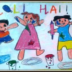 Holi Is Fun! Yipppeee, Let's Jump!