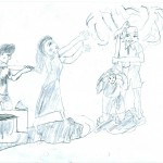 Pencil Sketch: Can You Splash Colours?