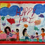 Children Playing Holi