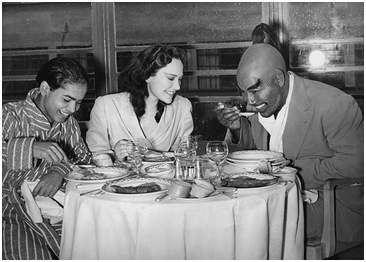 Sabu, Jane Duprex and Rex Ingram