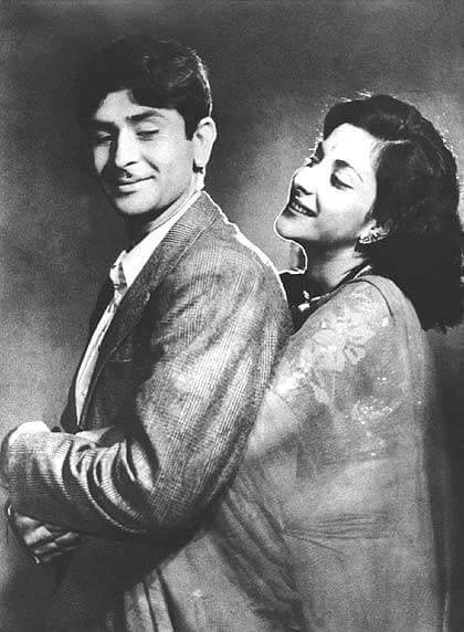 Raj Kapoor and Nargis