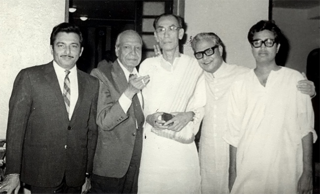 Madan Mohan SD Burman Majrooh Sultanpuri and Hridaynath Mangeshkar
