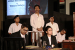 A courtroom scene from Dhananjoy