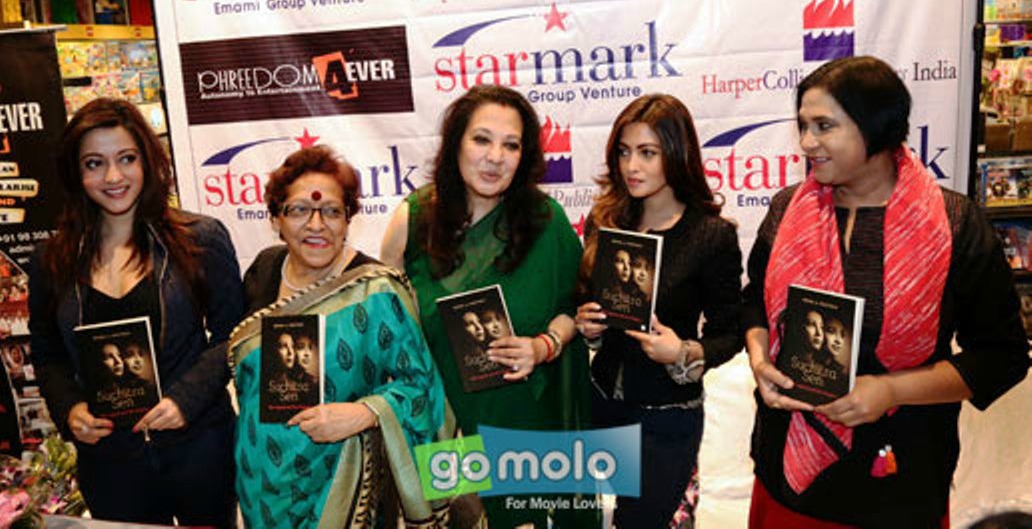 Suchitra Sen Book launch Ria Raima Sen Shoma Chatterji