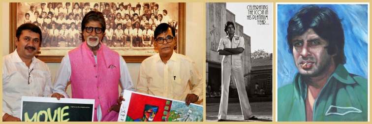Amitabh Bachchan Frames 75 years