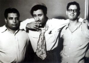 Dev Anand and Guru Dutt