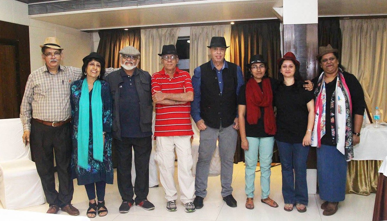 Some of the authors at the Pune book launch of Guide, The Film: Perspectives 
