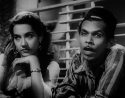 Shakila and Johnny Walker in Aar Paar 