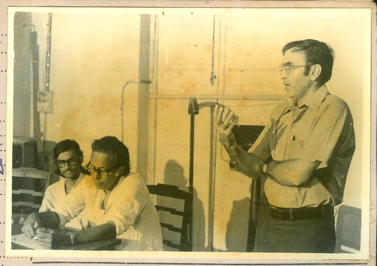 Father Roberge and Mrinal Sen