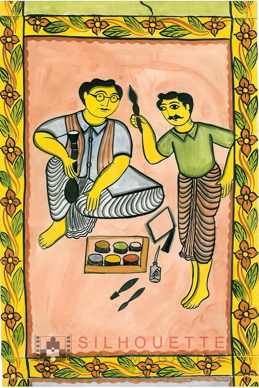 Gaach - Soumitra Chatterjee documentary painting