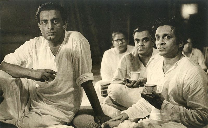 Satyajit Ray with Ravi Shankar