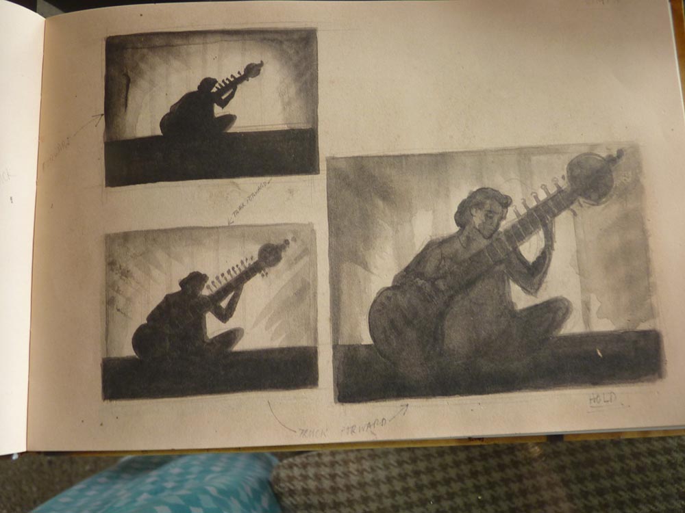 An Unfilmed Visual Script Satyajit Ray’s Ravi Shankar