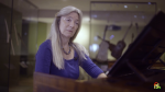 Jane Chapman plays the harpsichord at the Royal College of Music