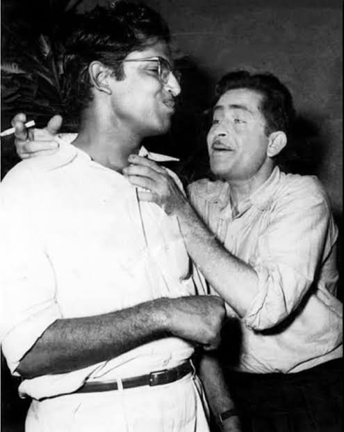 Hrishikesh Mukherjee and Raj Kapoor