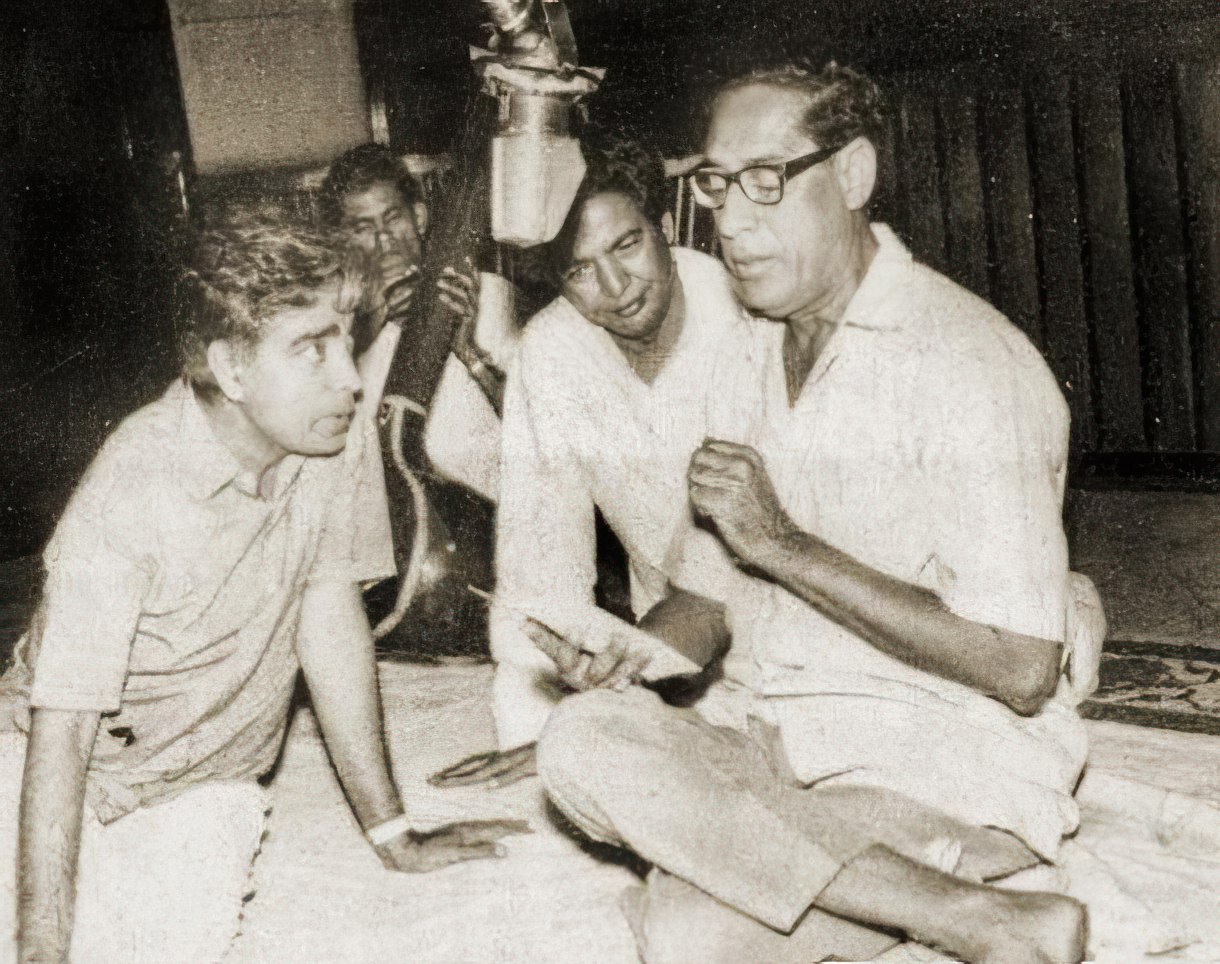 Kaifi, Pt Amarnath and Ustad Amir Khan