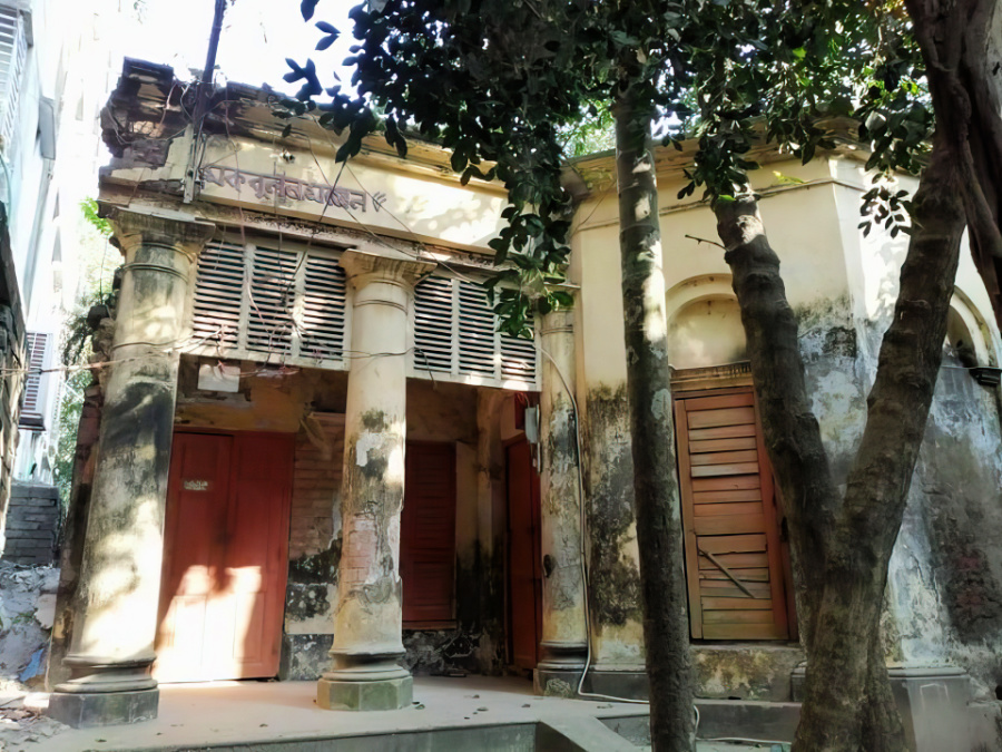 Mrinal Sen's ancestral house at Jhiltuli, Faridpur, Bangladesh