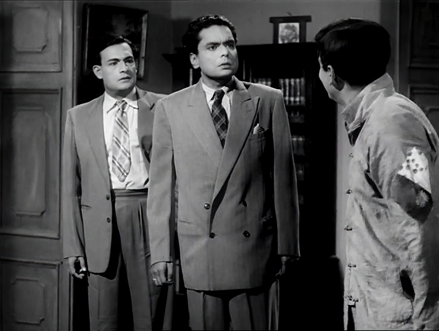 Kali Banerjee and Bikas Roy in Neel Akasher Neeche
