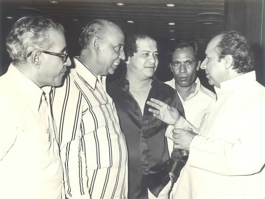 Rajinder Krishan Laxmikant Qateel Shifai and others