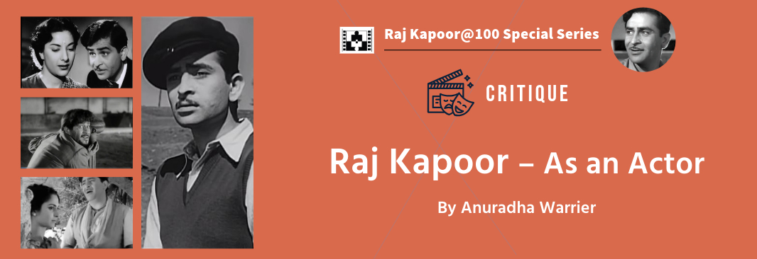 Raj Kapoor as an actor centenary tribute