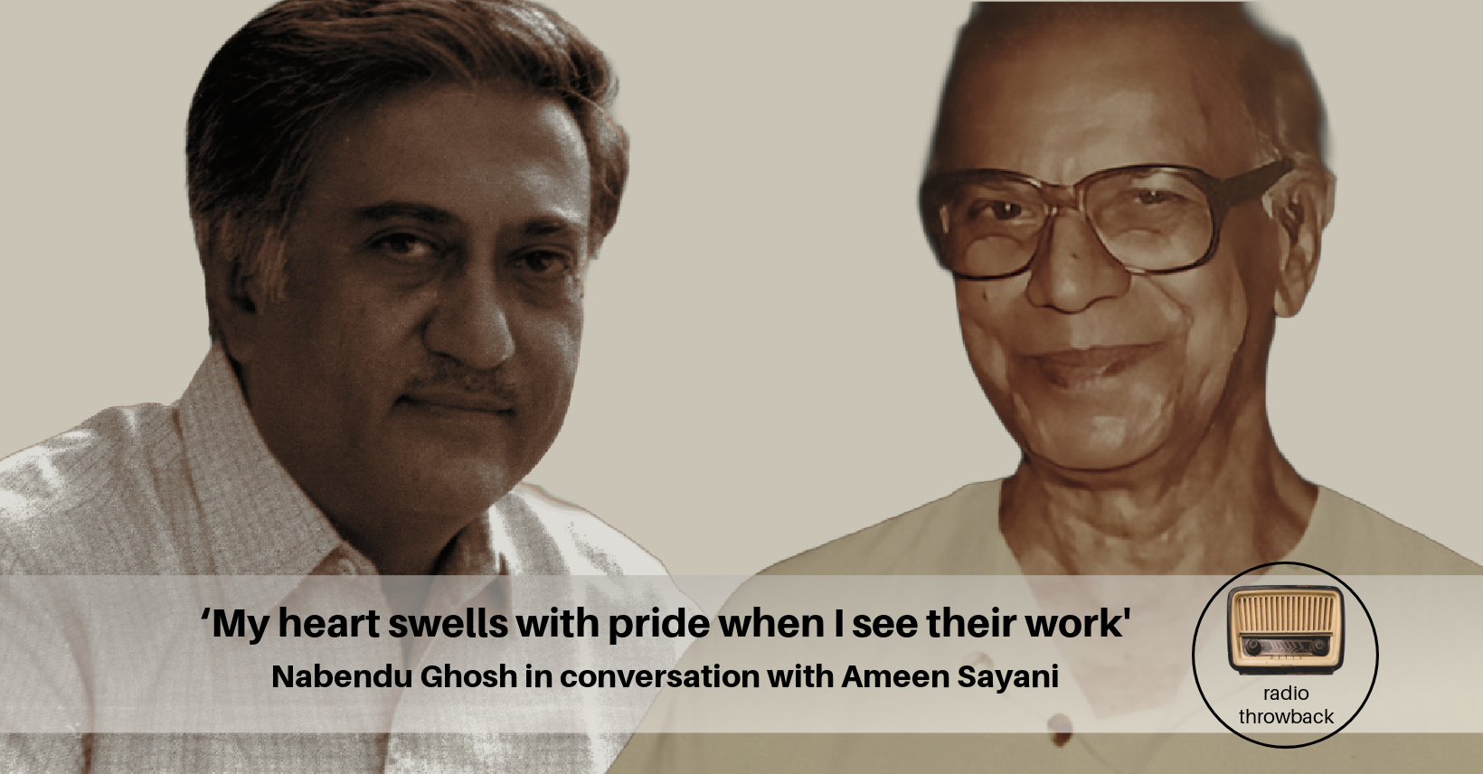 Nabendu Ghosh in conversation with Ameen Sayani 2