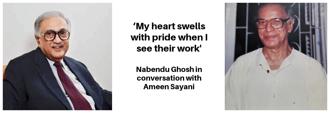 Nabendu Ghosh in conversation with Ameen Sayani (Translated)