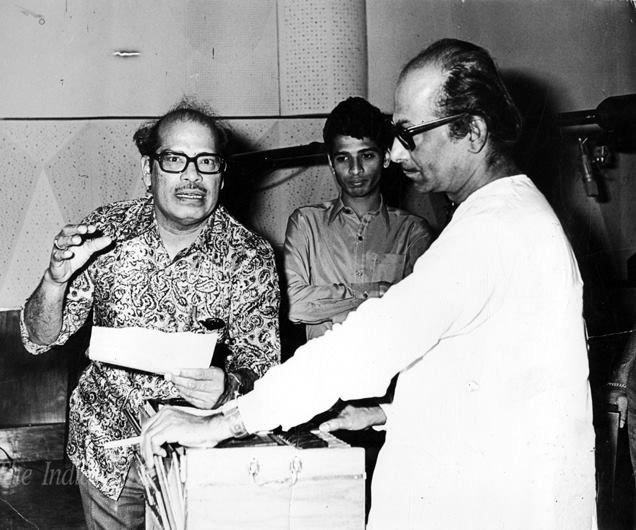 Salil Chowdhury with Manna Dey