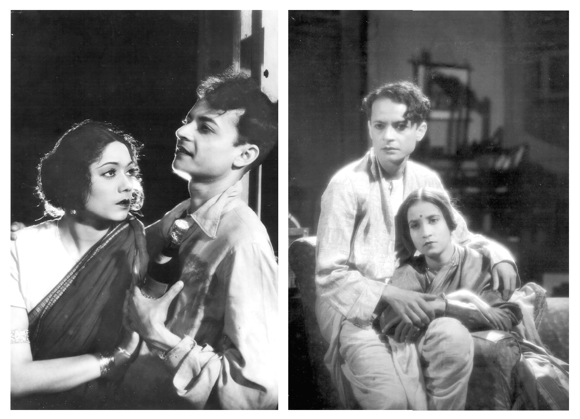 New Theatres Devdas with Pramthesh Barua Chandrabati and Jamuna