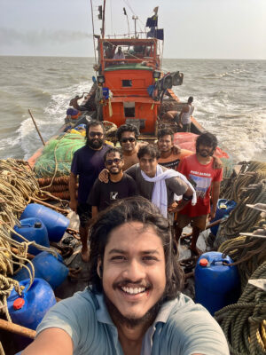 On the trawler in Adamya