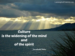 <div class=at-above-post-cat-page addthis_tool data-url=https://learningandcreativity.com/learnign-quote-on-culture-jawaharlal-nehru/></div>The word Culture comes from Latin cultura amini' which means cultivation of the soul, and thus Jawaharlal Nehru said Culture is the widening of the mind and of the spirit<!-- AddThis Advanced Settings above via filter on get_the_excerpt --><!-- AddThis Advanced Settings below via filter on get_the_excerpt --><!-- AddThis Advanced Settings generic via filter on get_the_excerpt --><!-- AddThis Share Buttons above via filter on get_the_excerpt --><!-- AddThis Share Buttons below via filter on get_the_excerpt --><div class=at-below-post-cat-page addthis_tool data-url=https://learningandcreativity.com/learnign-quote-on-culture-jawaharlal-nehru/></div><!-- AddThis Share Buttons generic via filter on get_the_excerpt -->