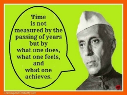 <div class=at-above-post-arch-page addthis_tool data-url=https://learningandcreativity.com/quote-concept-time-jawaharlal-nehru/></div>Time is not just the calculation of transitory phases in years, but also the assessment of ACTIONS-the effort we make in life's works; FEELINGS-our state of emotional being and ACHIEVEMENTS-our realisations in life, of life, about life. 

<!-- AddThis Advanced Settings above via filter on get_the_excerpt --><!-- AddThis Advanced Settings below via filter on get_the_excerpt --><!-- AddThis Advanced Settings generic via filter on get_the_excerpt --><!-- AddThis Share Buttons above via filter on get_the_excerpt --><!-- AddThis Share Buttons below via filter on get_the_excerpt --><div class=at-below-post-arch-page addthis_tool data-url=https://learningandcreativity.com/quote-concept-time-jawaharlal-nehru/></div><!-- AddThis Share Buttons generic via filter on get_the_excerpt -->