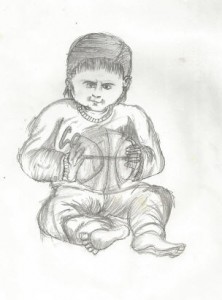 Art By Kids | Boy Playing Dholak