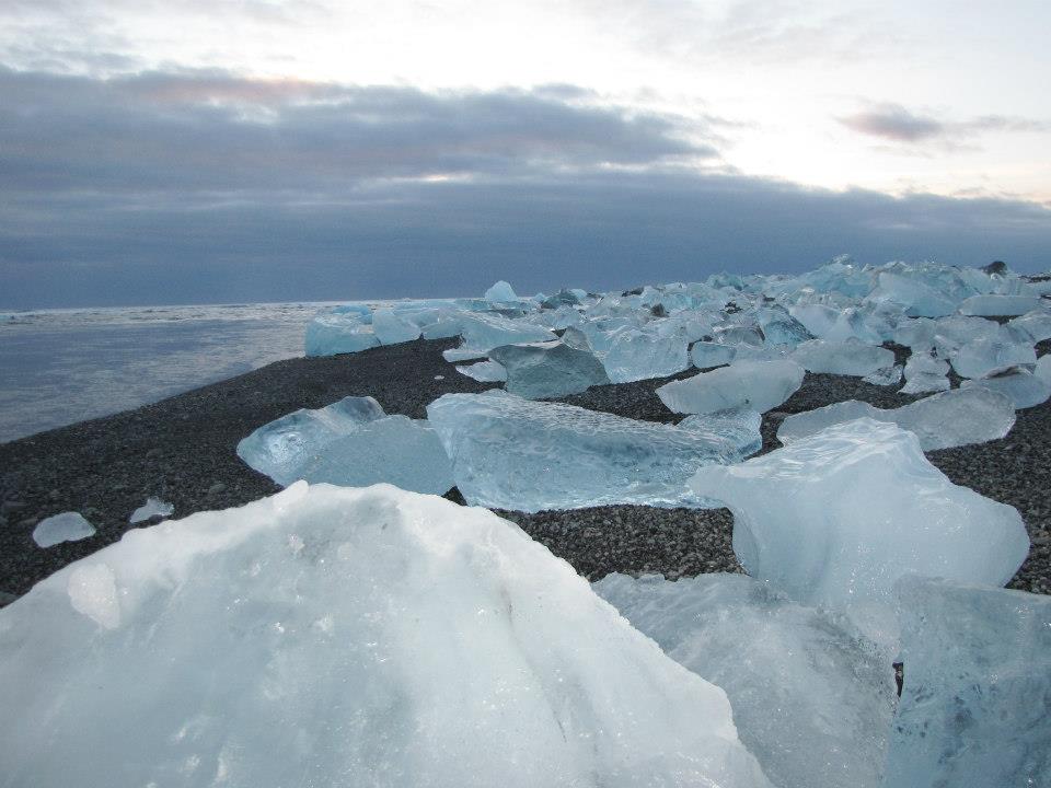 Icebergs and the Ocean