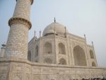The minarets surrounding Taj