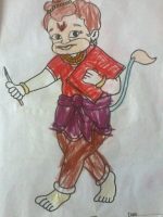Bal Hanuman Heading for School