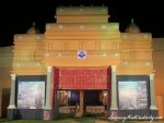 Antaranga puja pandal is inspired from the Vivekananda Rock Memorial Temple of Kanyakumari