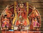 Durga idol is inspired from Assamese art