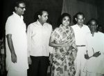 (L to R) Singer-composer Hemant Kumar, Dr Bali,  actress Vyjayantimala, film director Tapan Sinha and Ashit Chowdhury
Pic: COPYRIGHT PROTECTED