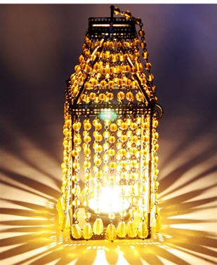 Buy Beaded Candle T-Lite Lantern from Fashion And You