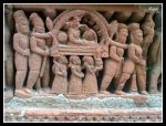 Terracotta Works at Laliji temple, Kalna