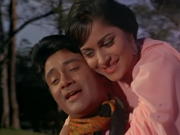 Waheeda Rehman and Dev Anand in Guide