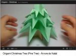 Easy To Make Origami Christmas Tree And Christmas Greeting Cards