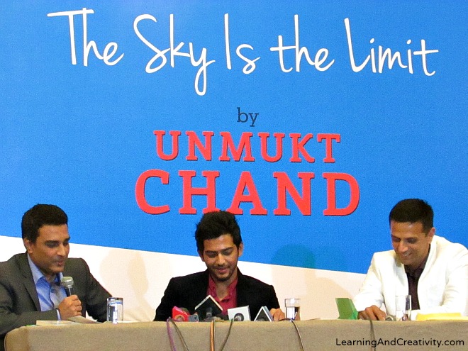 Rahul Dravid along with Sanjay Manjrekar released the book “The Sky Is The Limit – My Journey To The World Cup”