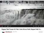 Niagara Falls froze as the polar vortex spread an icy cold wave across much of the United States, sending temperatures plummeting.