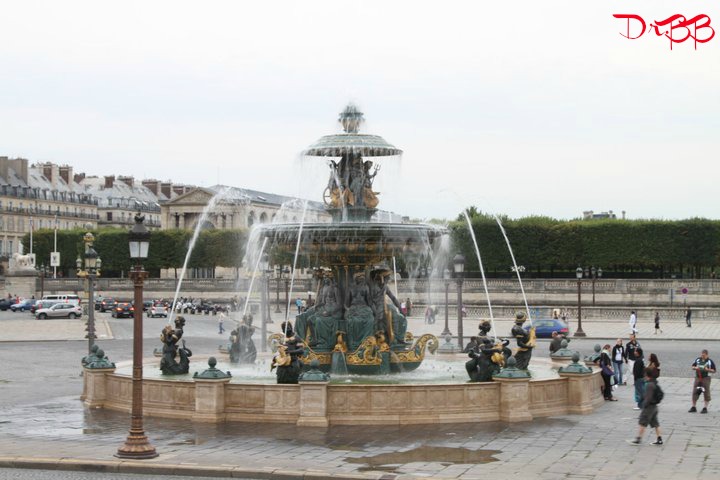 The Fountain of the Rivers, Place de la Concorde, Paris
