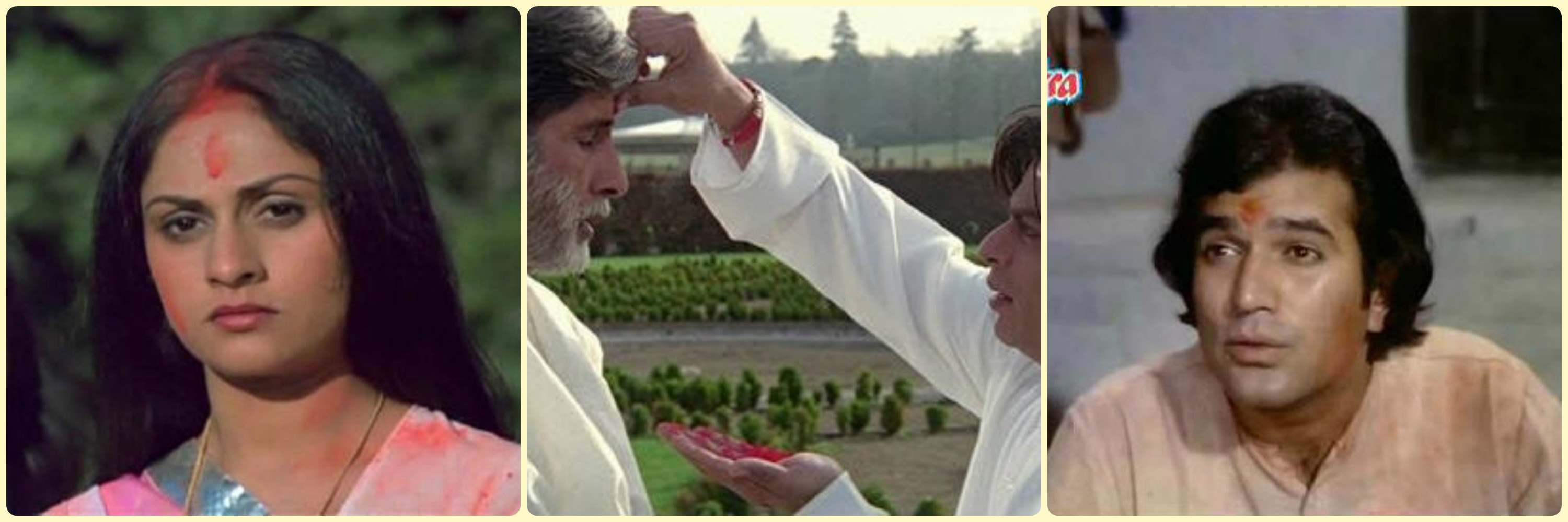 Holi Scenes from Bollywood